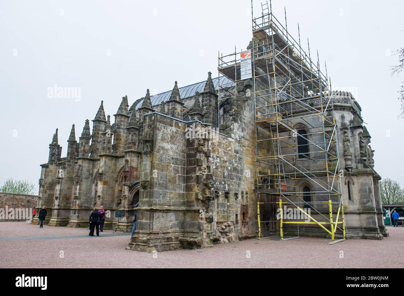 ROSSLYN CAPHEL - SCOTLAND Stock Photo