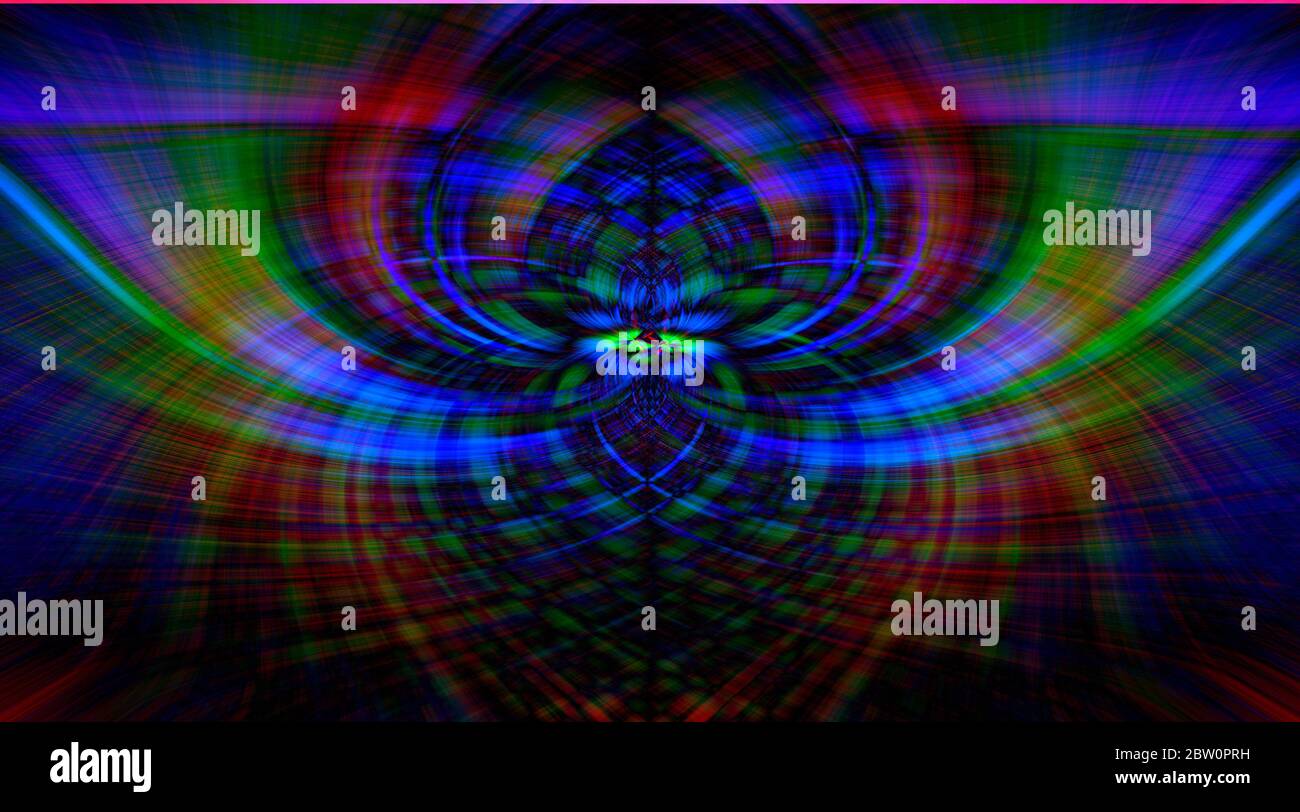 Soft trendy beautiful neon multicolored abstract texture Stock Photo