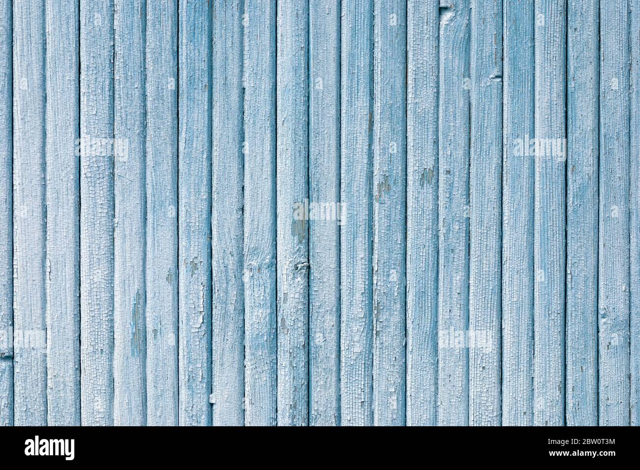 blue vertical old wooden planks texture Stock Photo