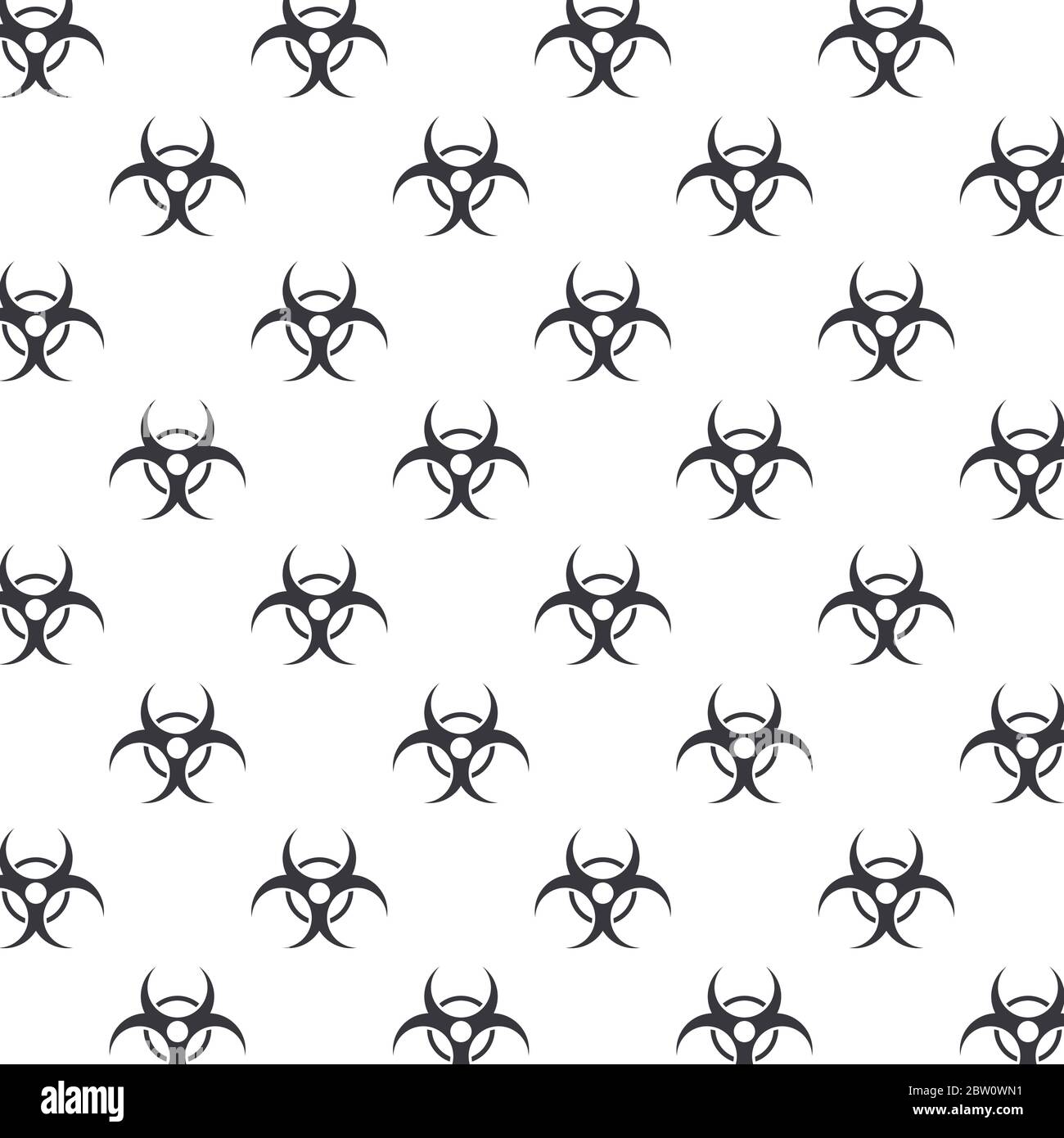 biohazard caution signals pattern background Stock Vector Image & Art ...