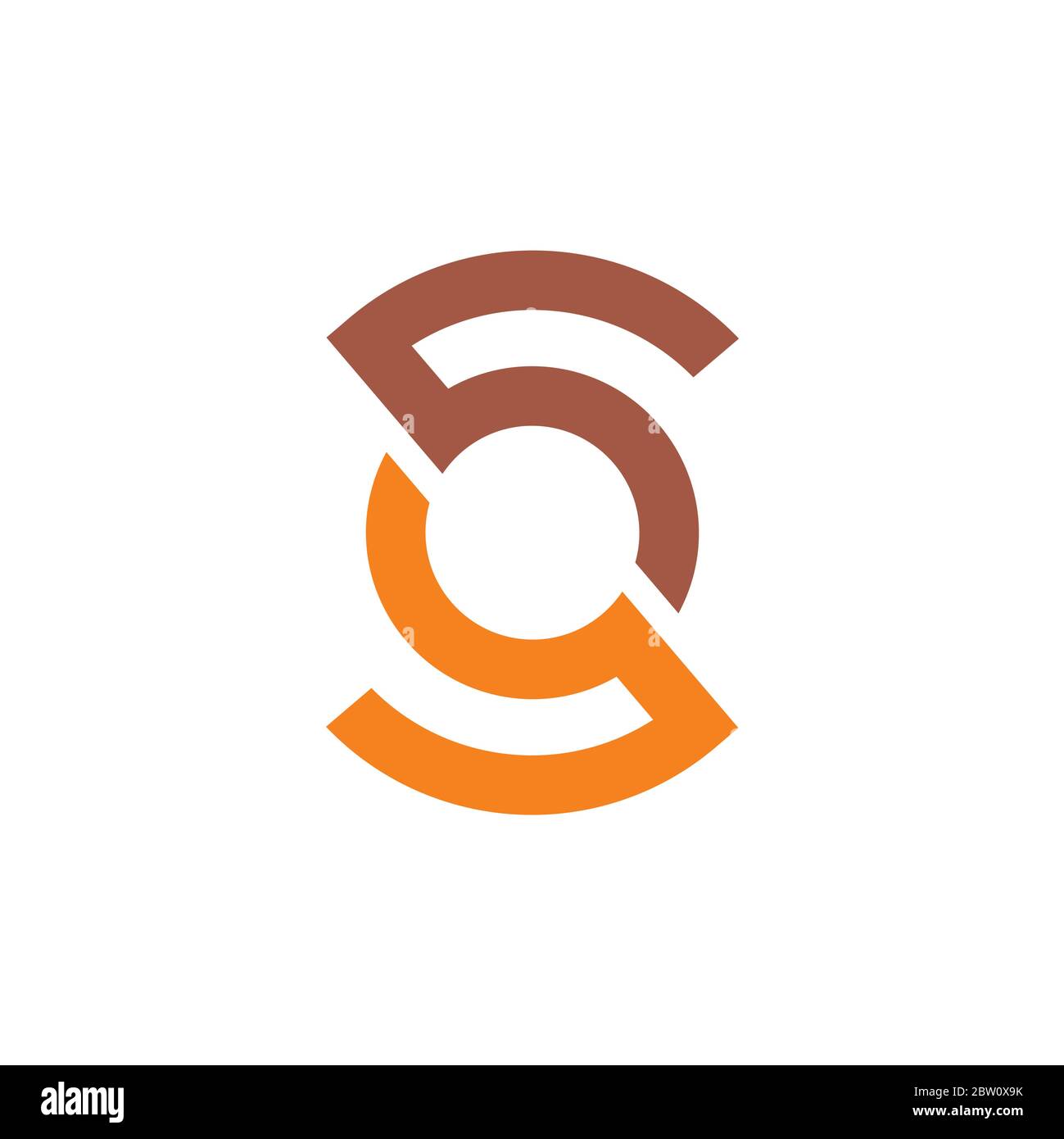 letter s circle geometric line logo vector Stock Vector Image & Art - Alamy