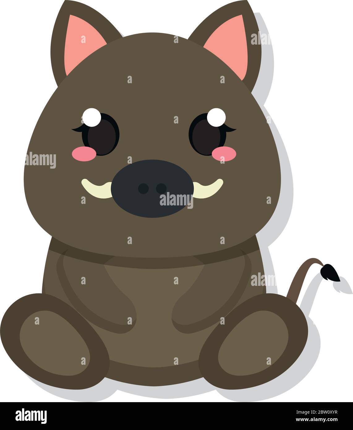Isolated baby wild pig Stock Vector Image & Art - Alamy