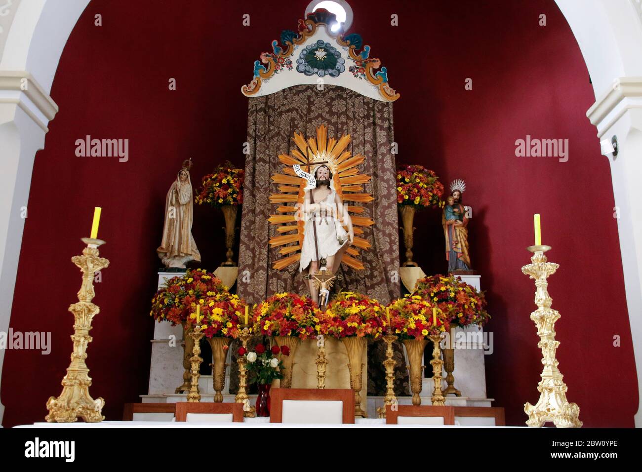 Saint John the Baptist of the Catholic Church - St John Stock Photo - Alamy