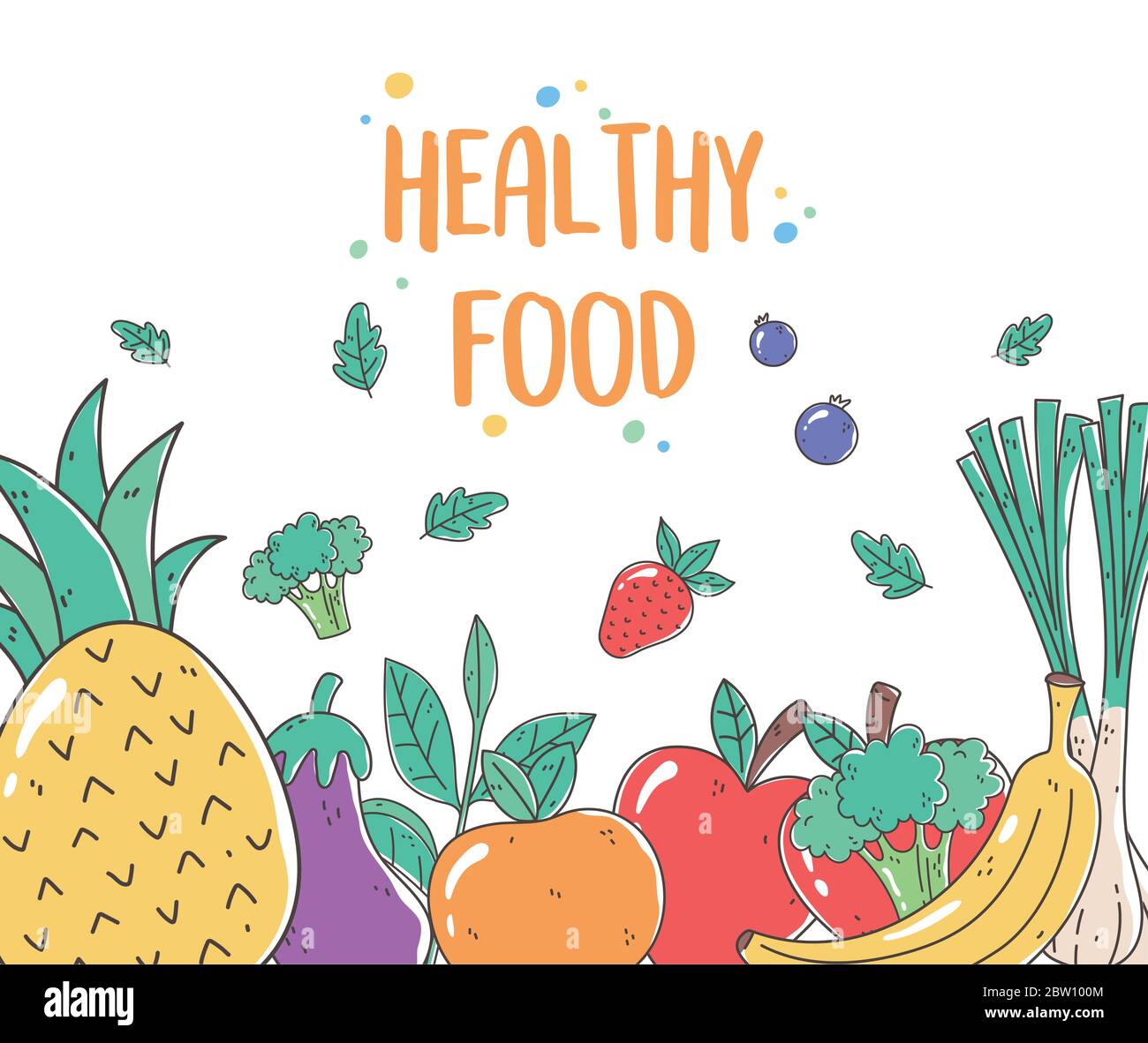 healthy food nutrition organic fresh fruit and vegetables diet meal ...