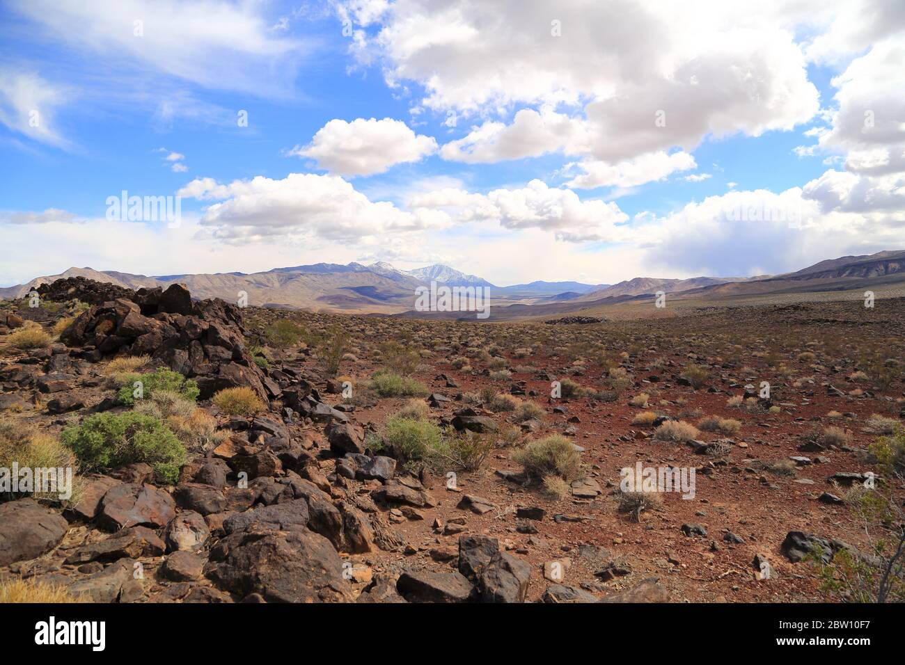 Mesquite Flats Sand Dunes, Stovepipe Wells, Death Valley National Park, California, USA Stock Photo