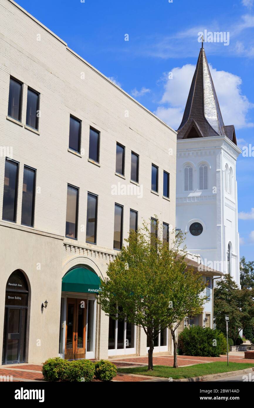 First United Methodist Church,Randolf Avenue,Huntsville,Alabama,USA Stock Photo