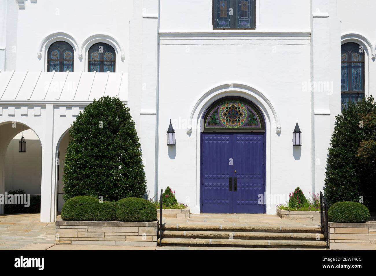 First United Methodist Church,Randolf Avenue,Huntsville,Alabama,USA Stock Photo