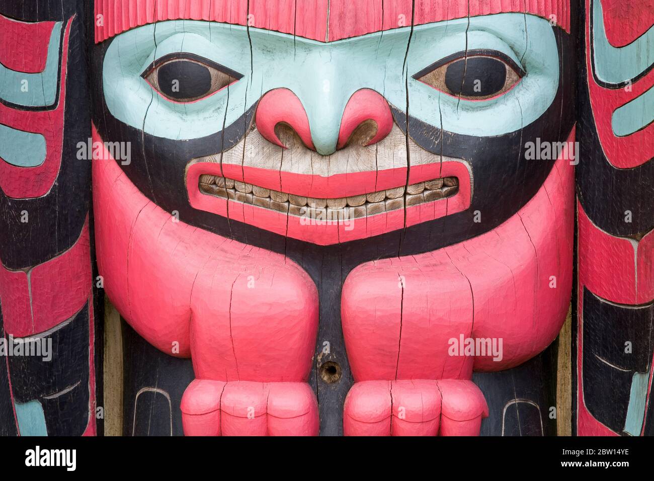 Totem Pole at Icy Strait Point Cultural Center, Hoonah City, Chichagof