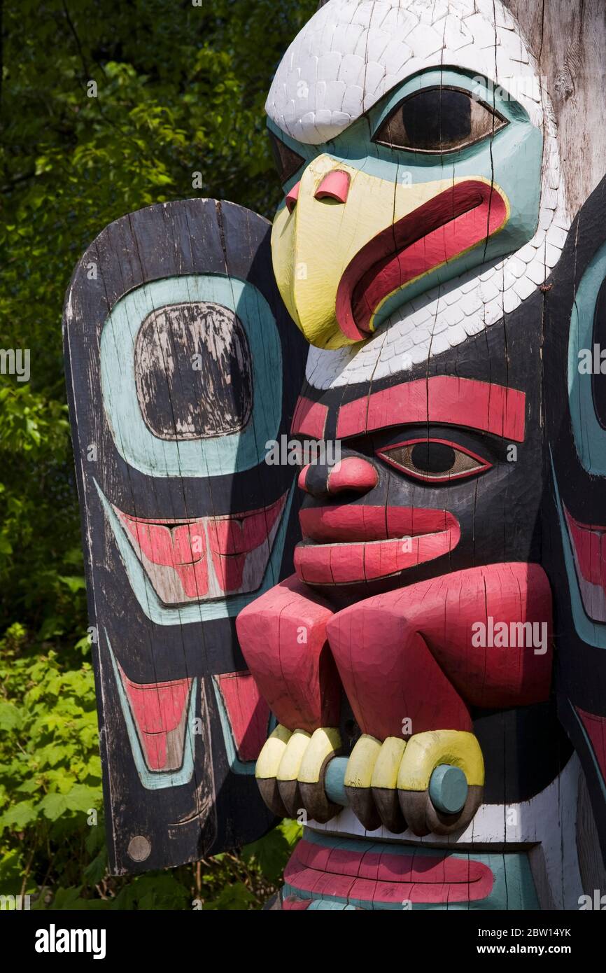 Totem Pole at Icy Strait Point Cultural Center, Hoonah City, Chichagof