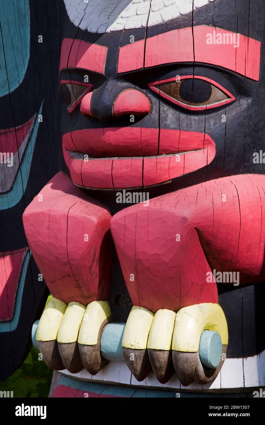 Totem Pole at Icy Strait Point Cultural Center, Hoonah City, Chichagof