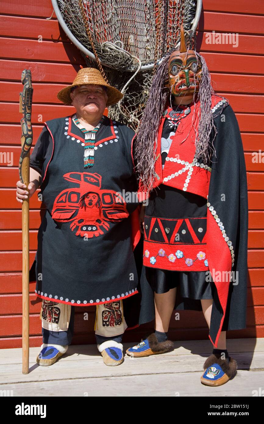 Tlingit indian man hi-res stock photography and images - Alamy