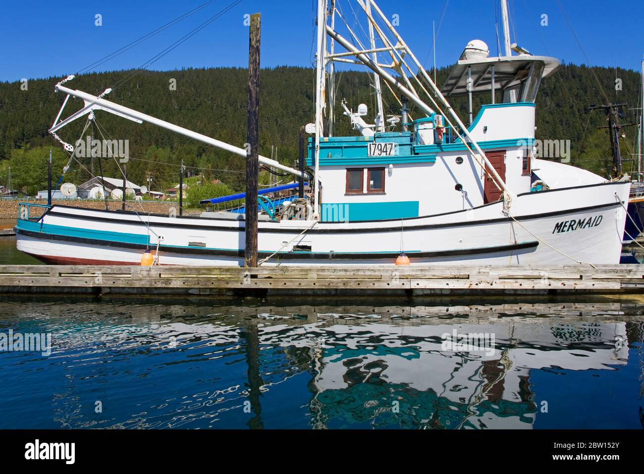 Boat marina, Hoonah City, Chichagof Island, Southeast Alaska, USA Stock Photo Alamy