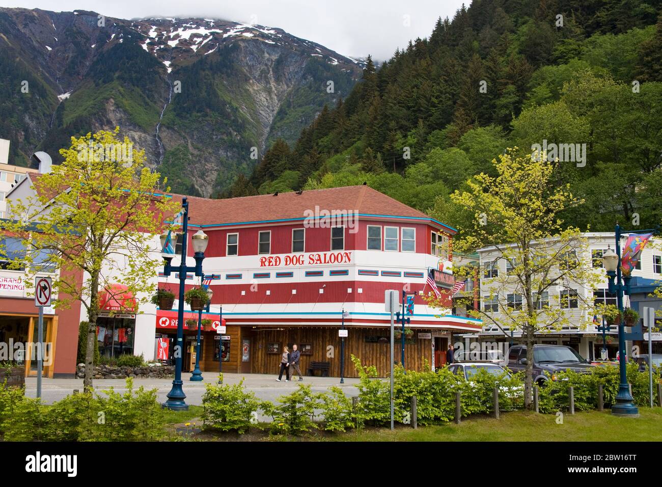 Red Dog Saloon in Juneau, Southeast Alaska, USA Stock Photo Alamy