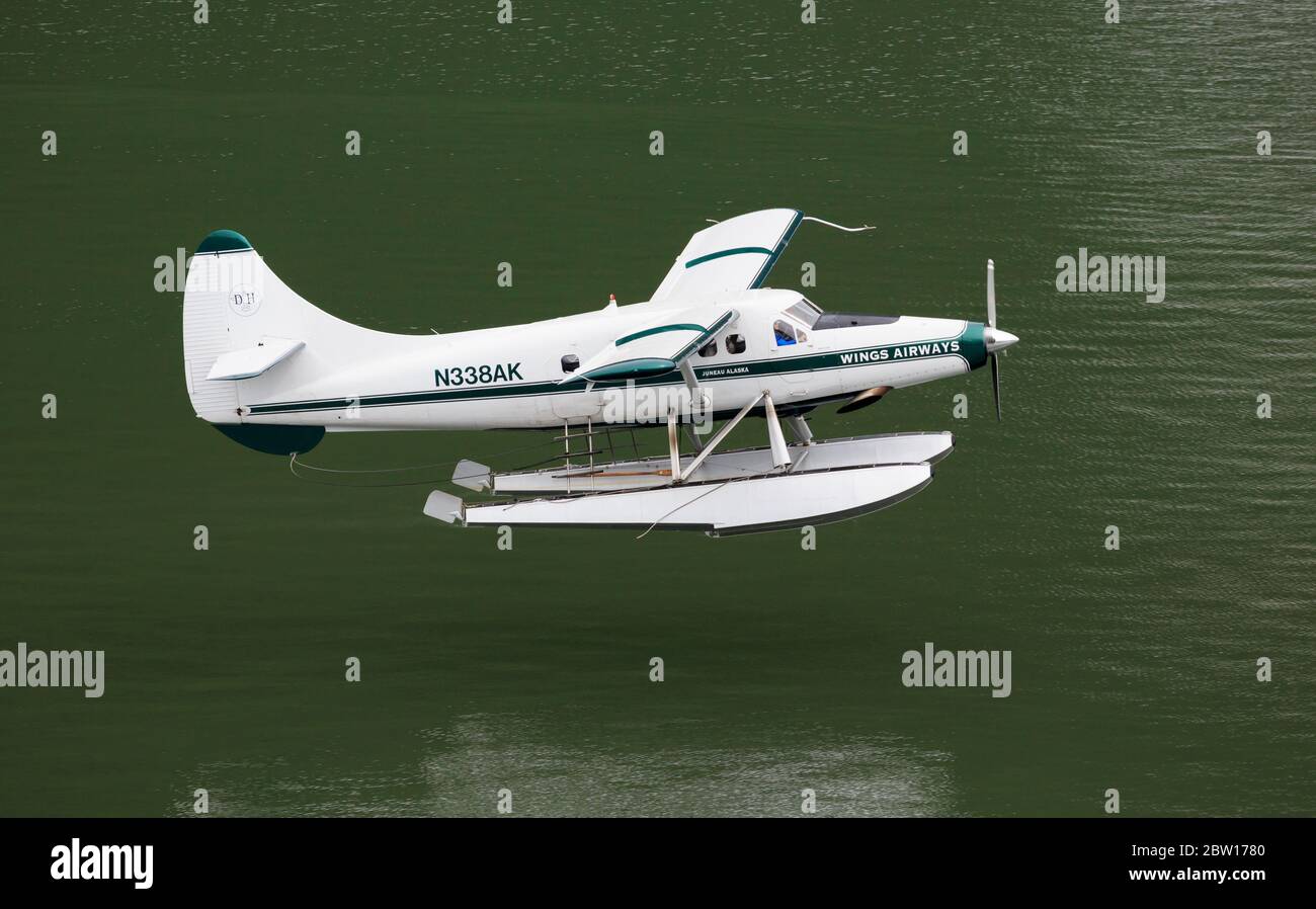 Float plane, Juneau, Alaska, USA Stock Photo Alamy