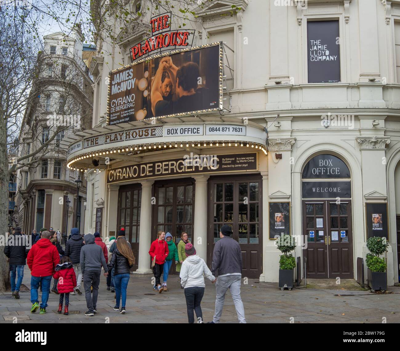 The Playhouse Theatre in London's Westend. London Stock Photo Alamy