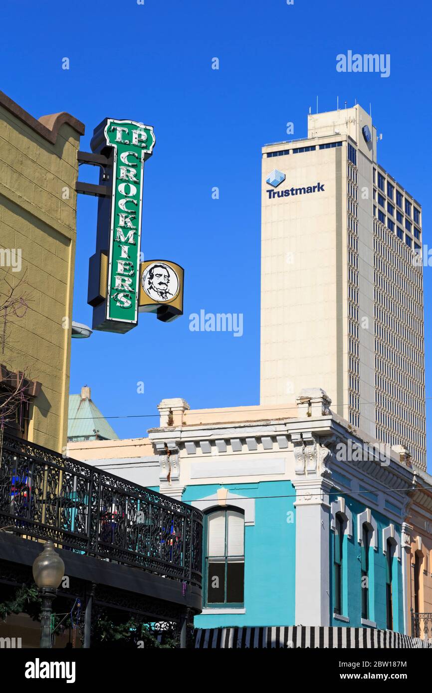 Dauphin Street, Mobile, Alabama, USA Stock Photo Alamy