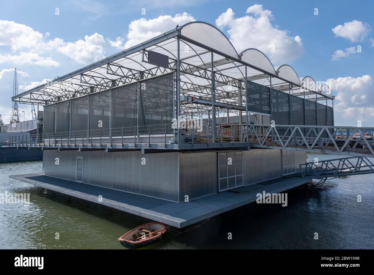 Floating Farm The First Floating Farm In The World Was Realized In Floating Farm The First Floating Farm In The World Was Realized In