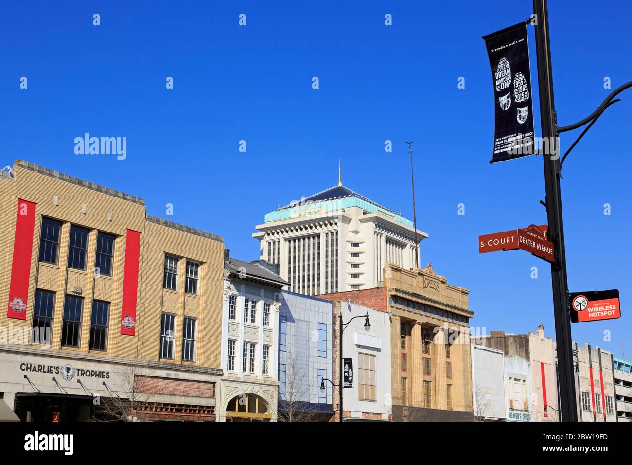 Dexter Avenue, Montgomery, Alabama, USA Stock Photo Alamy