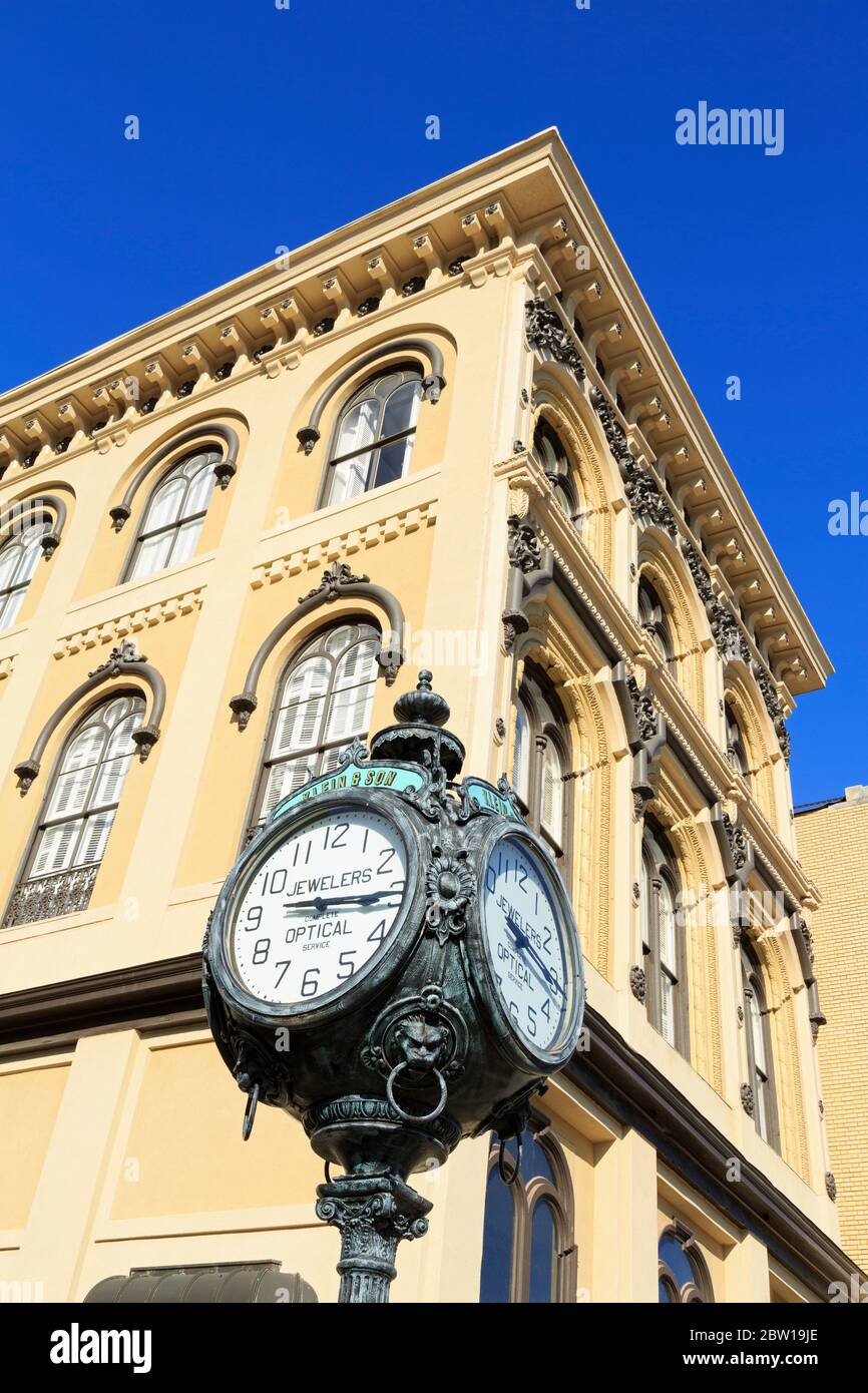 Historic Central Bank Building, Montgomery, Alabama, USA Stock Photo