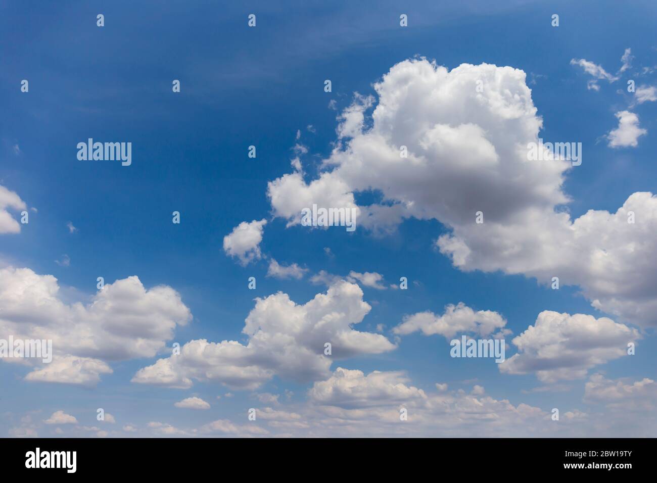 Blue sky background with clouds' natural background Stock Photo - Alamy