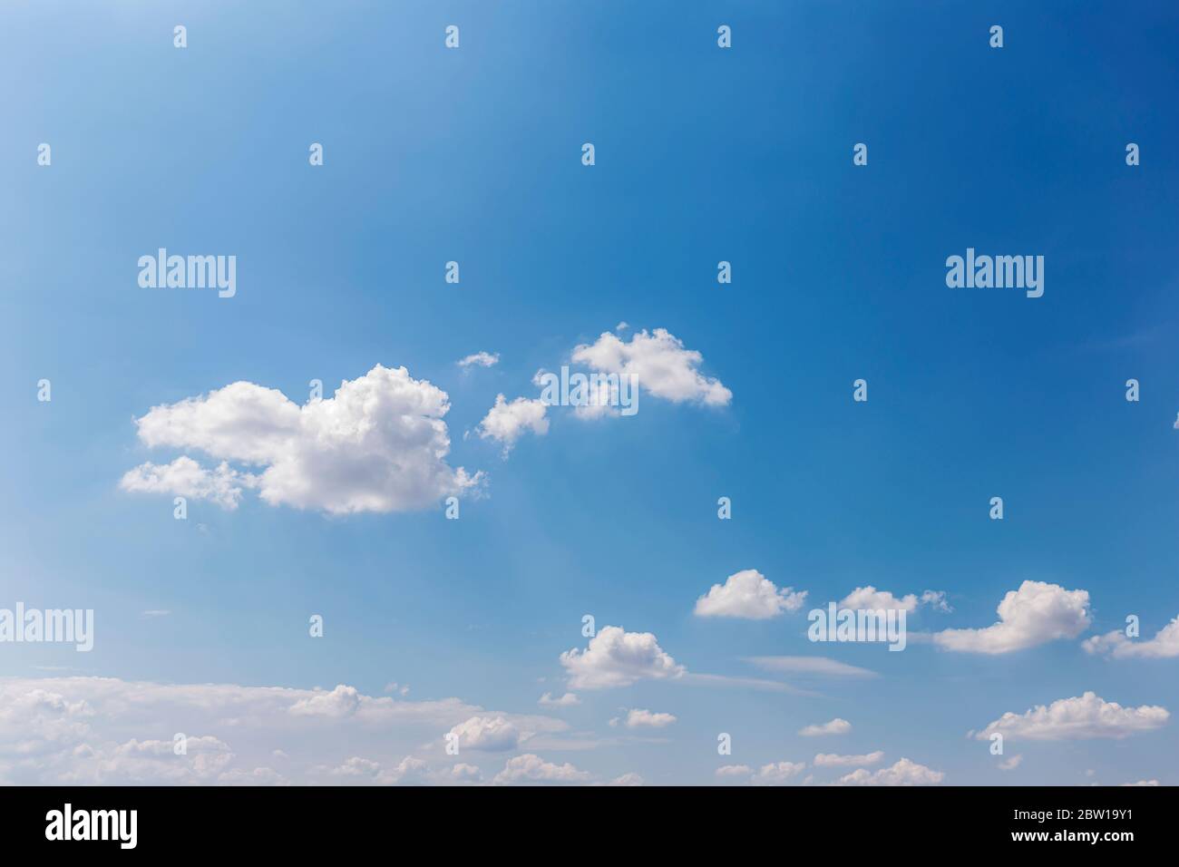 Blue sky background with clouds' natural background Stock Photo - Alamy