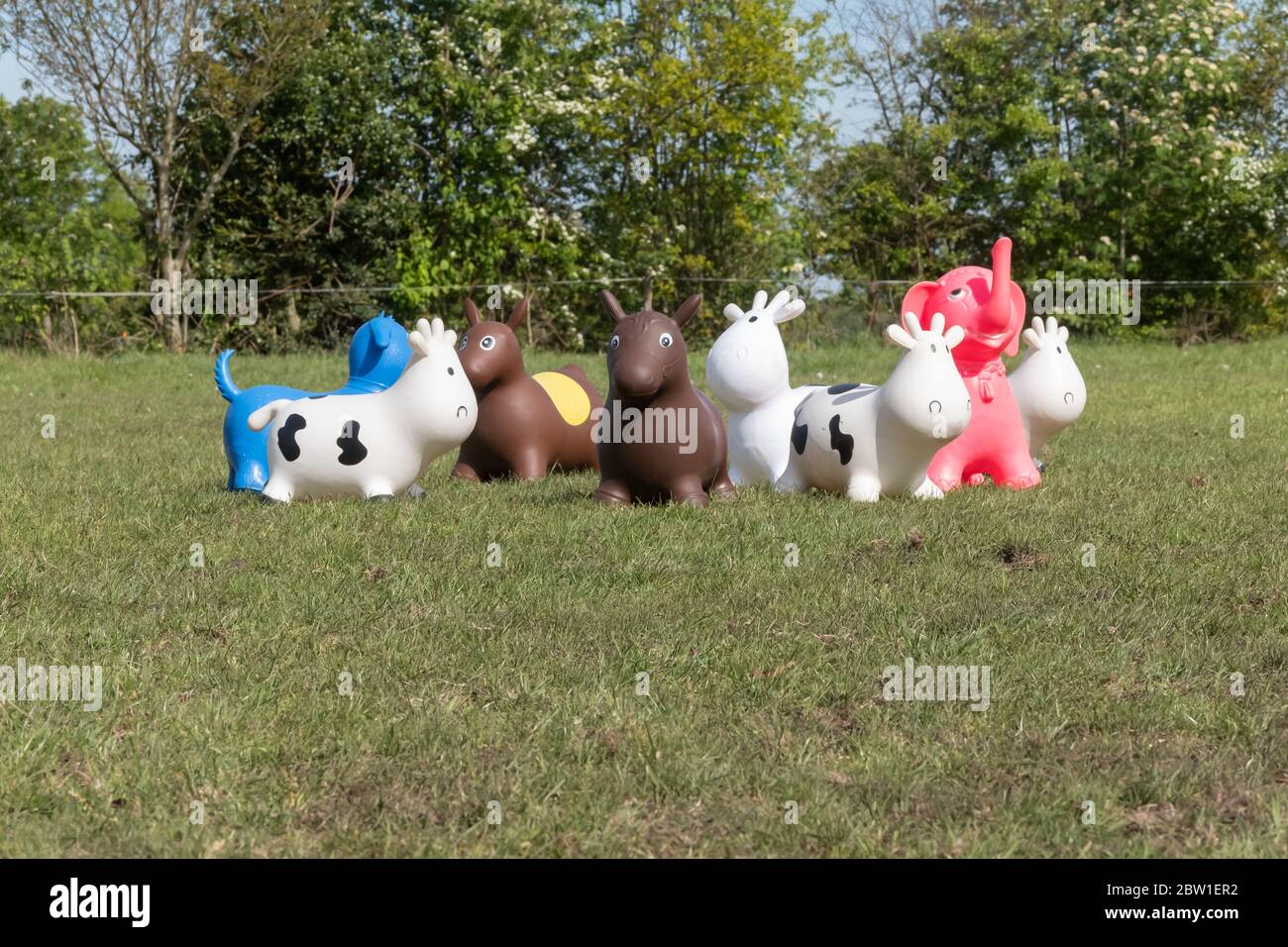 inflatable hopper toy