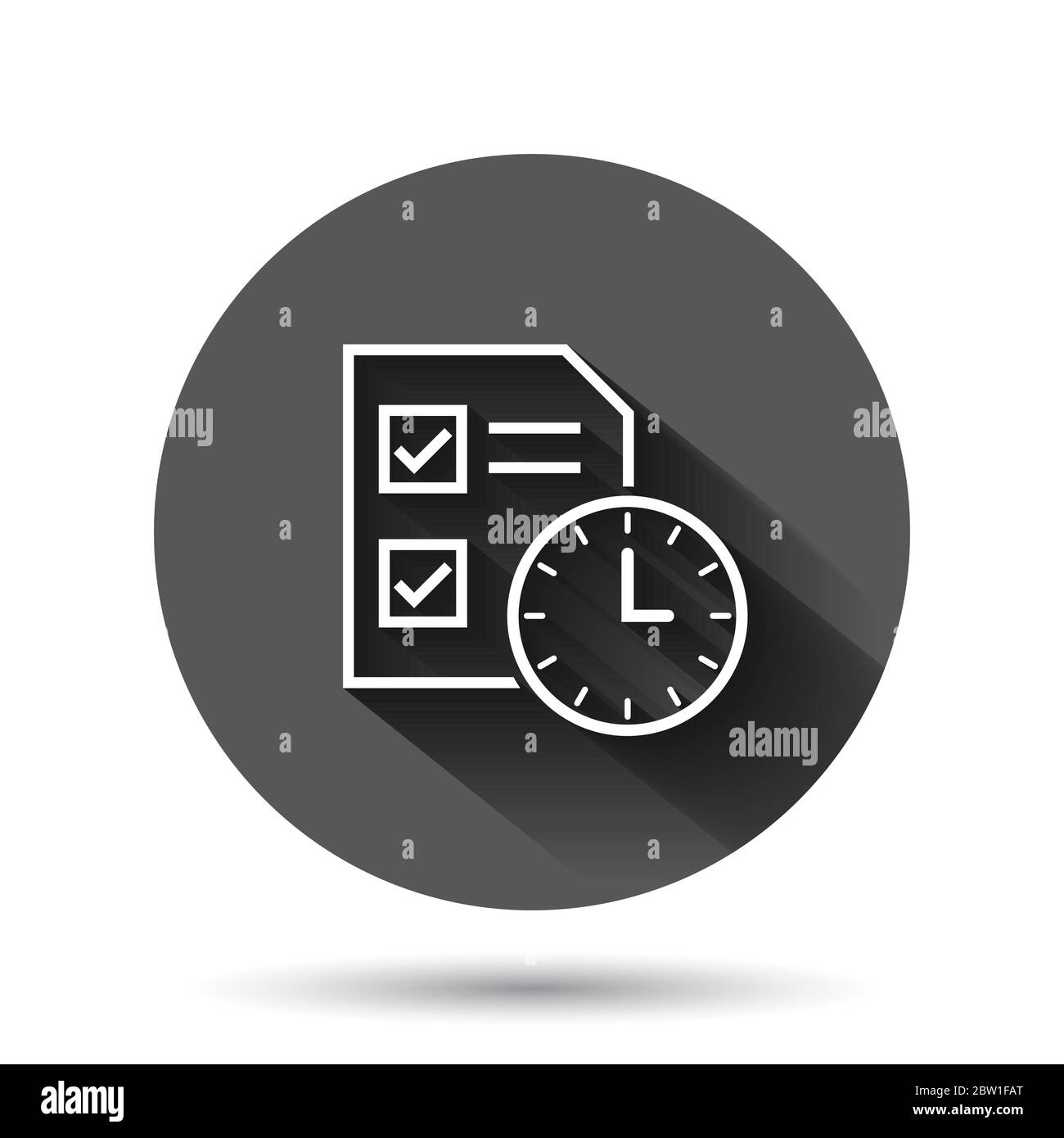 Time registration clock Stock Vector Images - Alamy