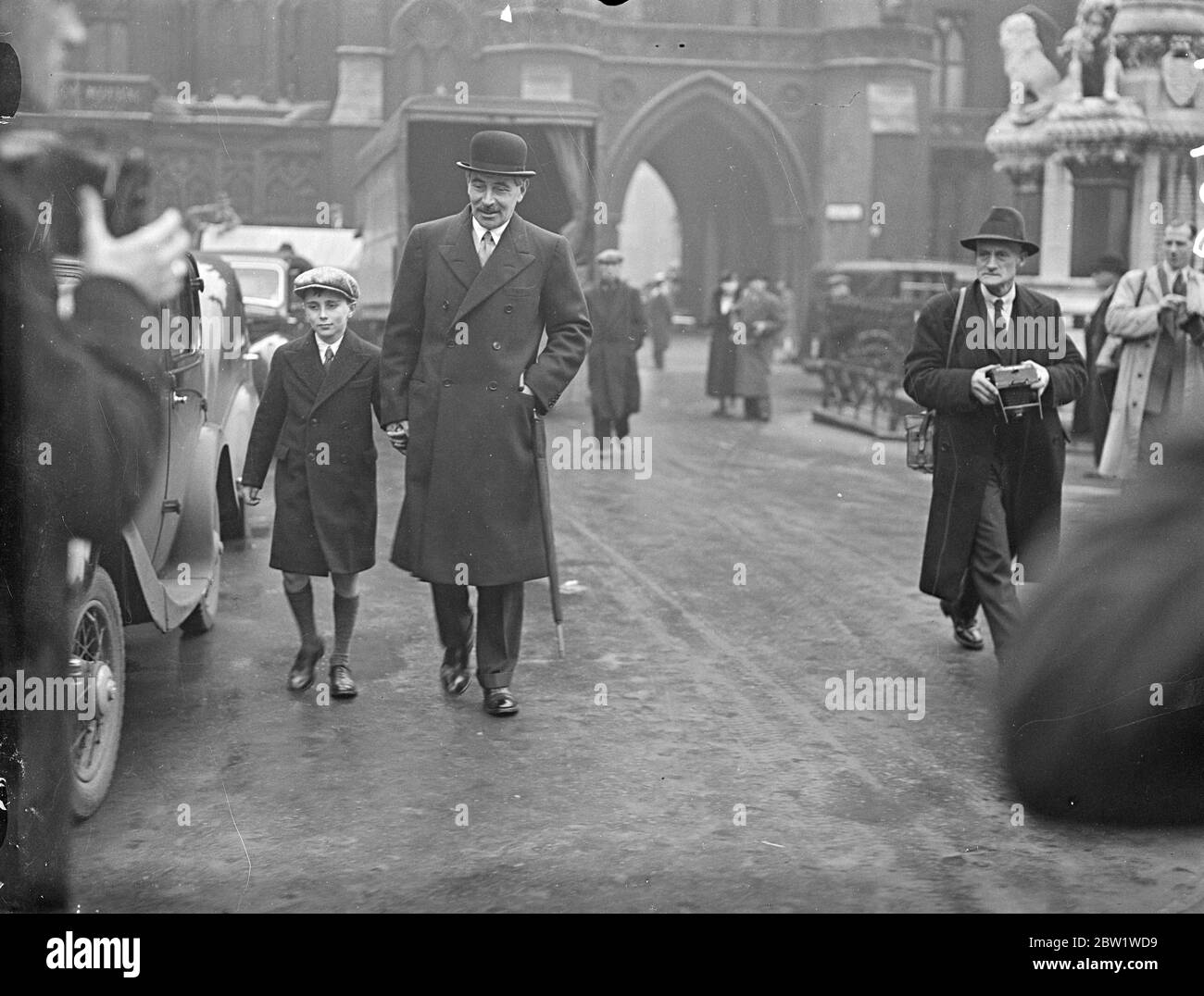 Lord Haddington's page at Westminster Abbey. Master Desmond O'Brien