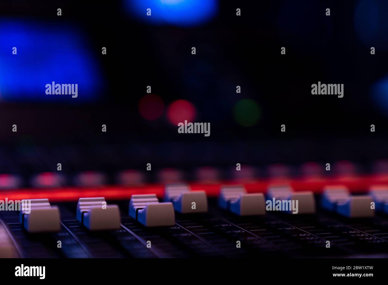 Light mixing console hi-res stock photography and images - Alamy