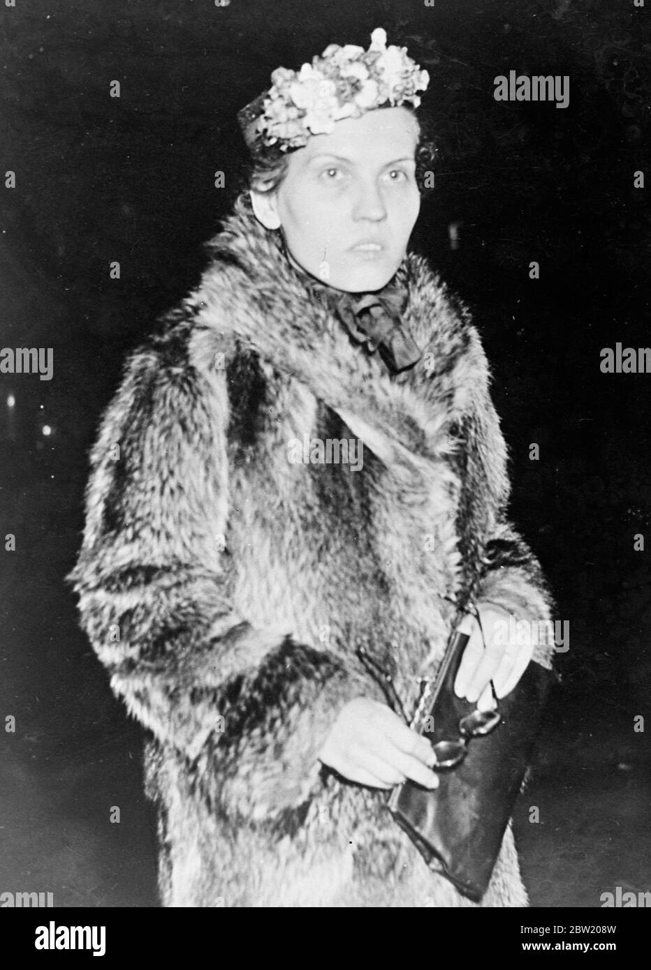 Mrs Ethel Kudner. Veronica Gedeon Murder Case. 13 July 1937 [?] Stock