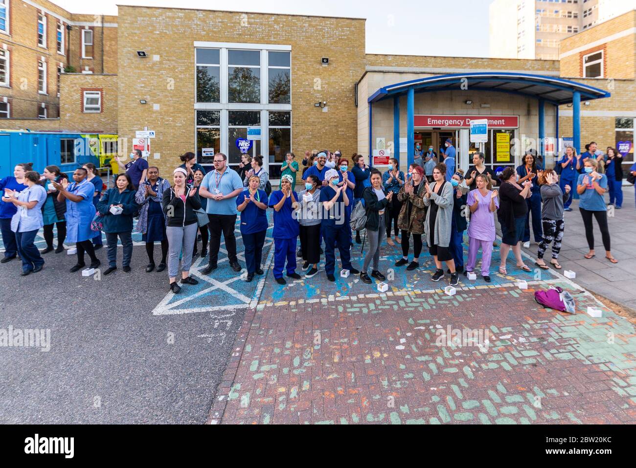 Final clap for carers at 8pm Thursday outside Southend University