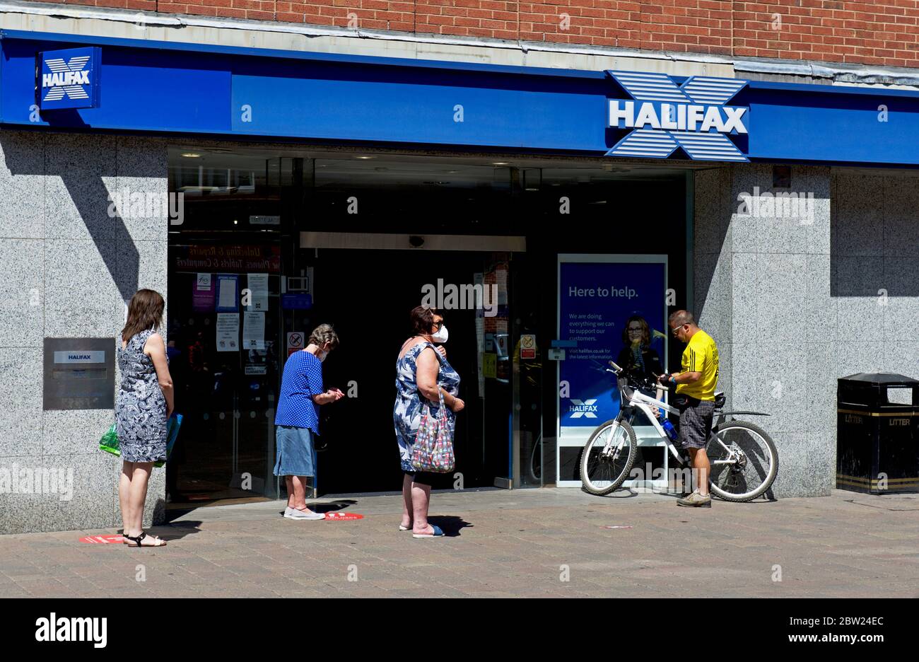 Branch of the Halifax Building Society in Castleford, West Yorkshire