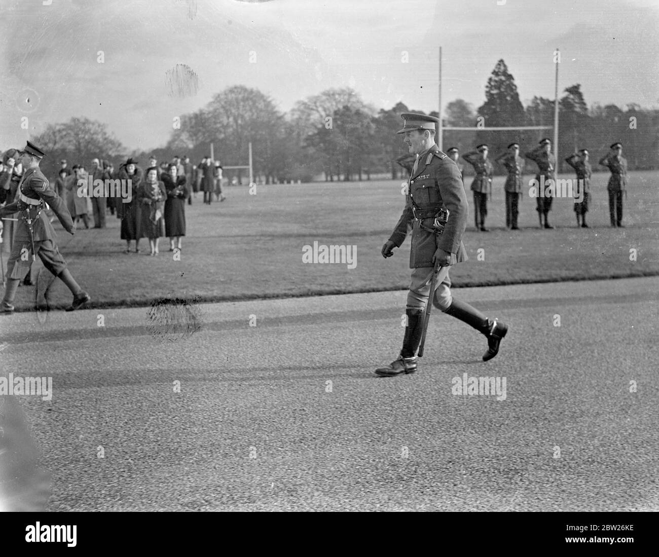 The commandant of sandhurst Black and White Stock Photos & Images Alamy
