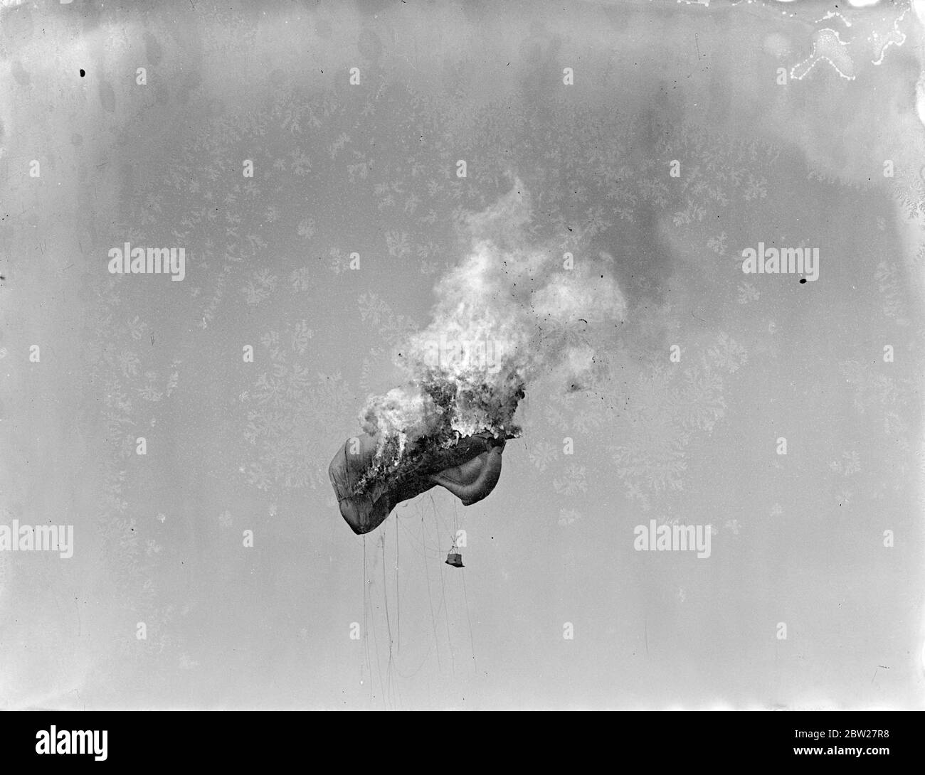 Kite balloons Black and White Stock Photos & Images - Alamy