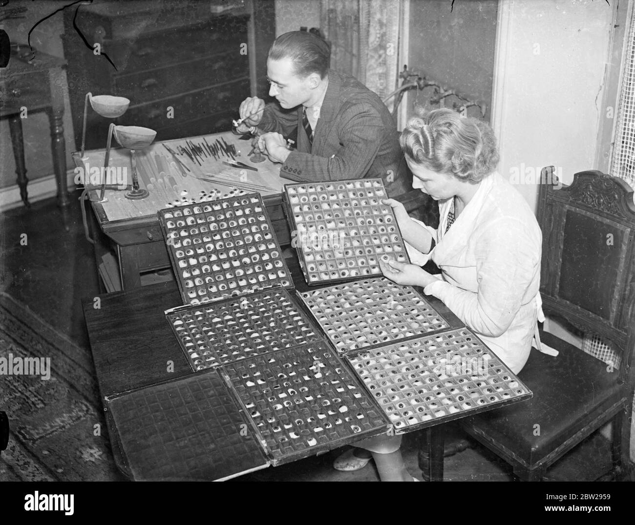 London family makes glass eyes for the world. Duke of Wellington was a