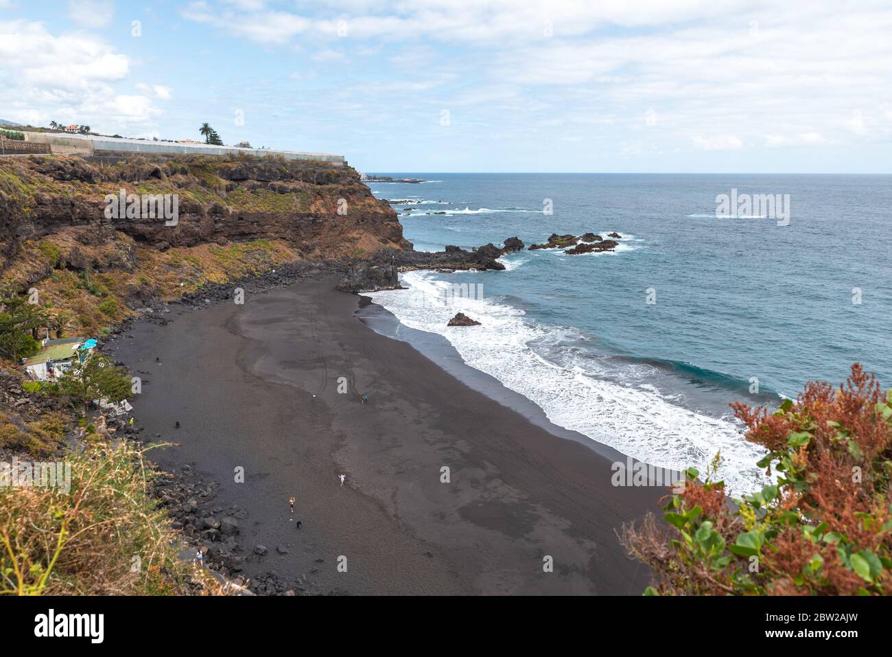 Teneriffa Schwarzer Sand