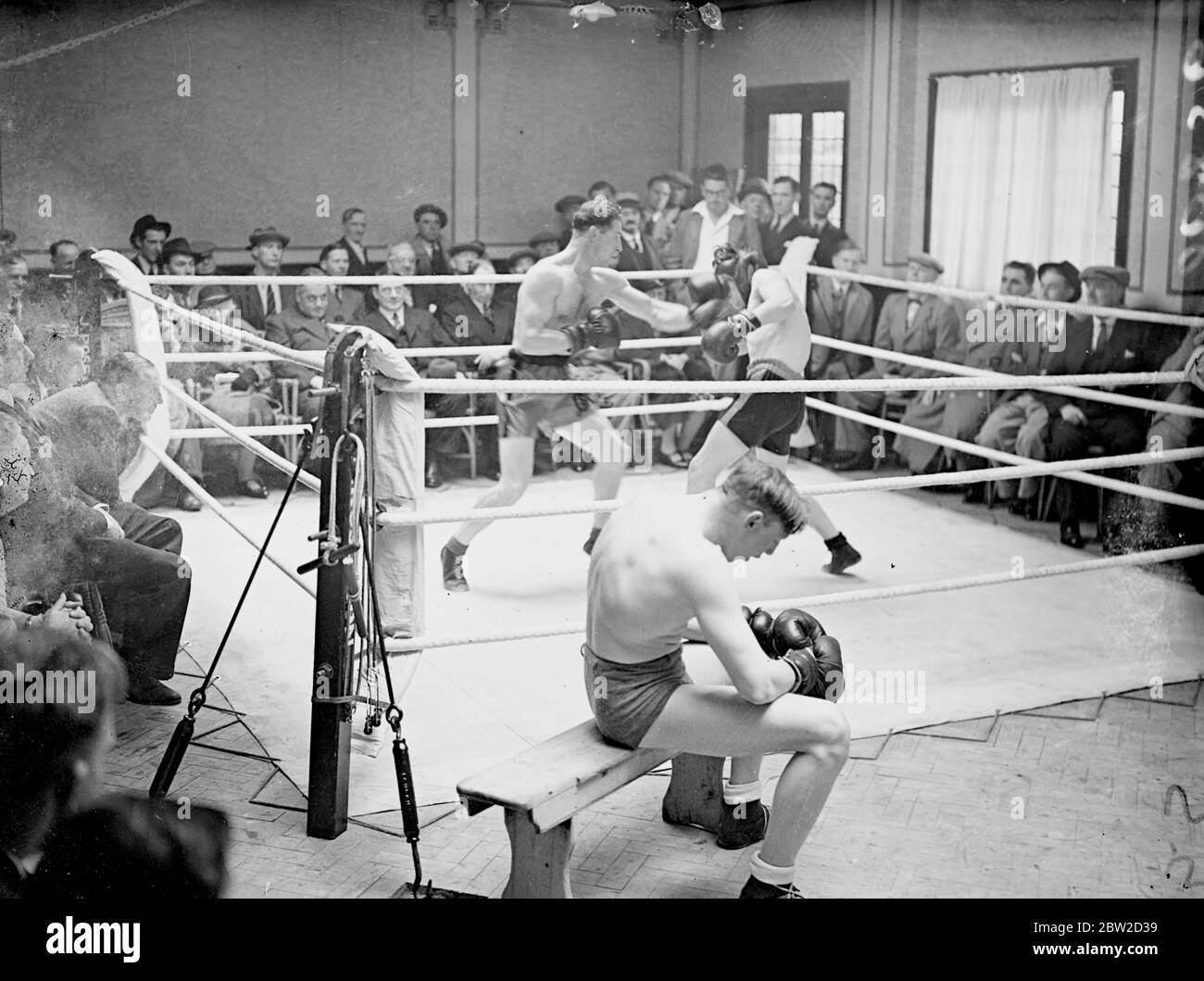 Len Harvey is training at Jack Straw's Castle on Hampstead Heath