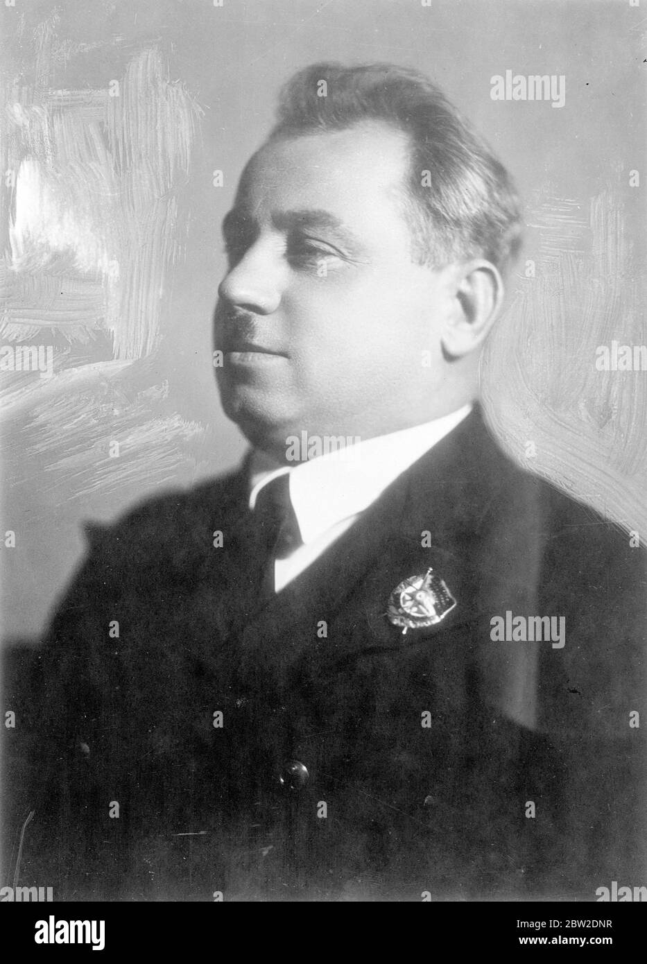 I D Papanin, nominated as Deputy to Soviet Nationalists. Stock Photo
