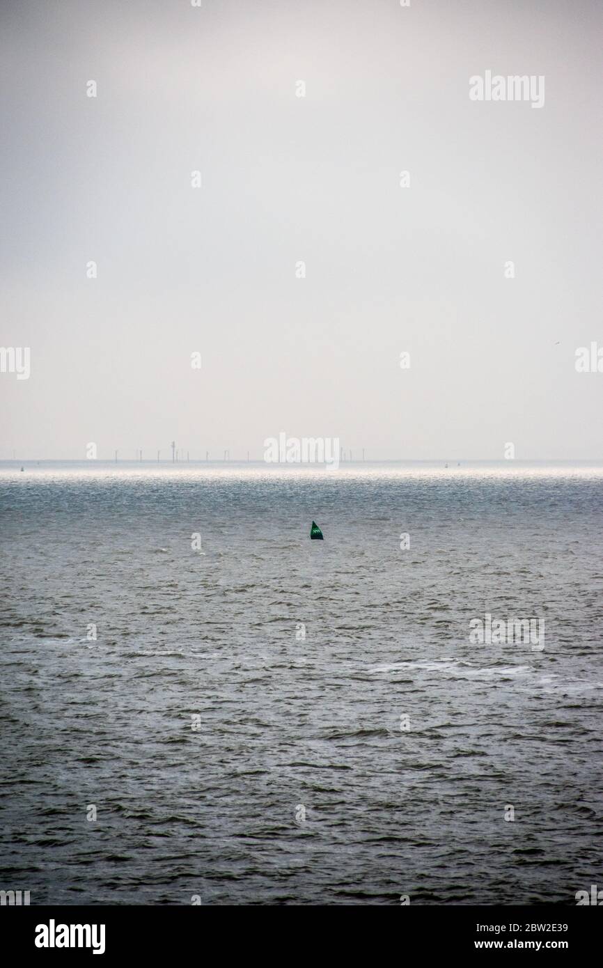 Calming Rough Sea calm and rough north sea Stock Photo - Alamy