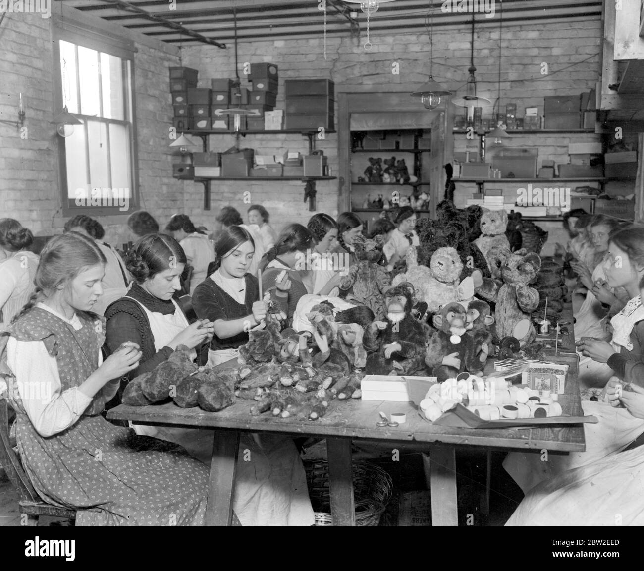 British Toy Factory Stock Photo - Alamy