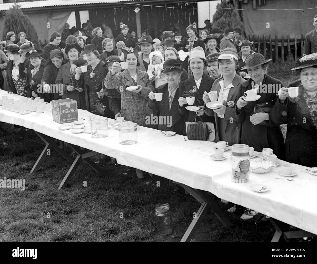 Hoxton Market Mission. 1939 Stock Photo