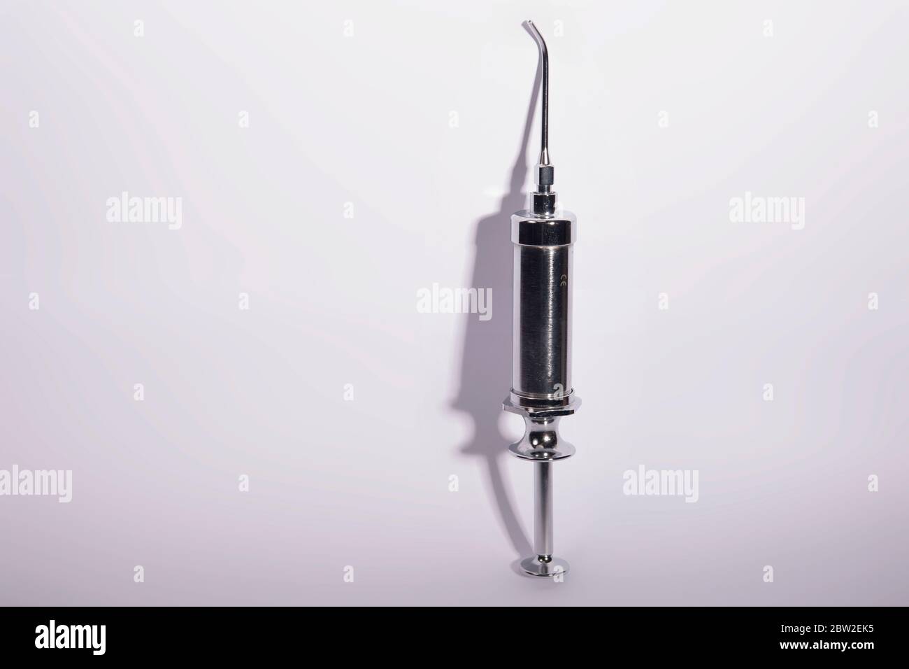 instrument for flushing medical liquids Stock Photo Alamy