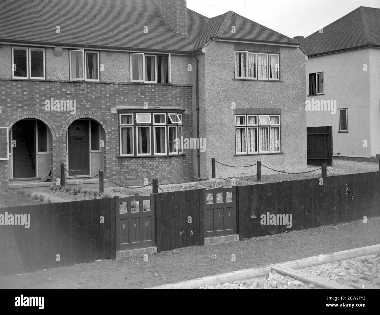 Maidstone kent houses Black and White Stock Photos & Images - Alamy