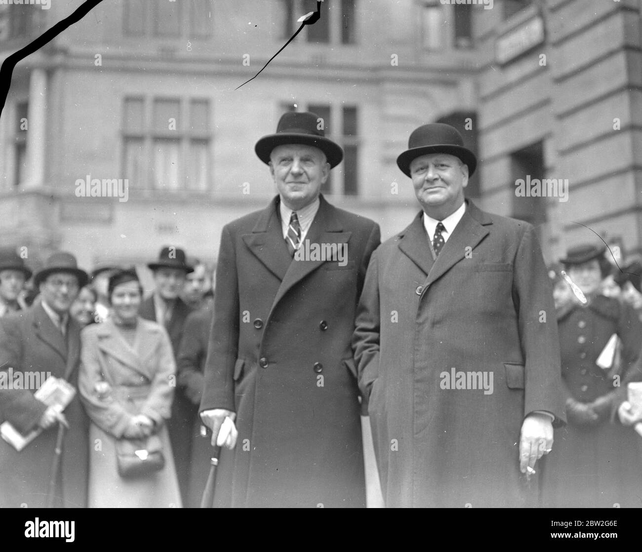 Lord Woolton Minister of Food. 1940 Stock Photo