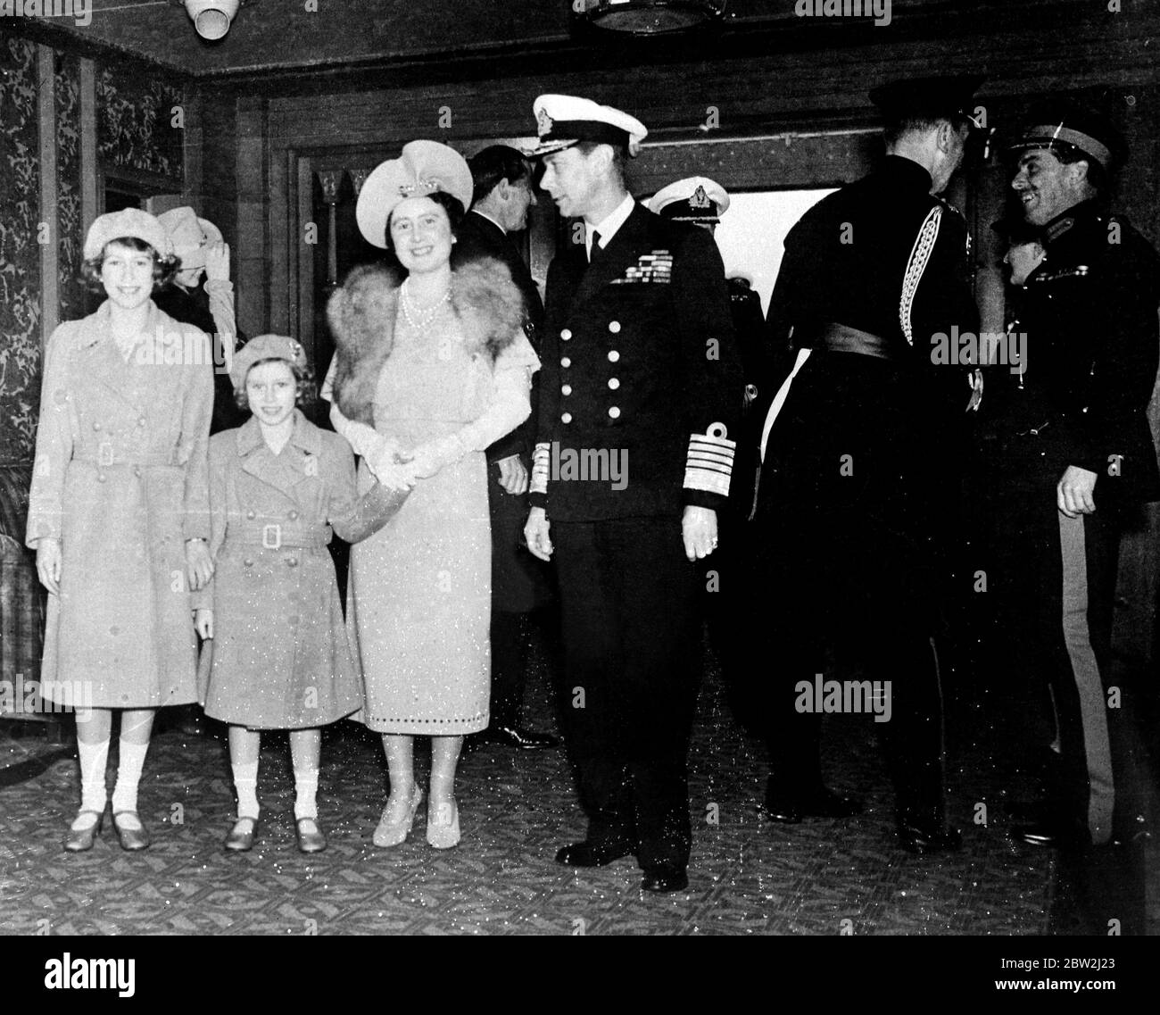 The Royal tour of Canada and the USA by King VI and Queen