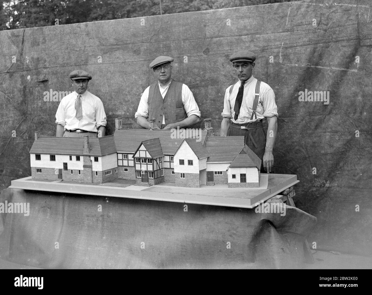 Staplehurst Mat in Kent: Home model by Downton and Son. 1934 Stock Photo