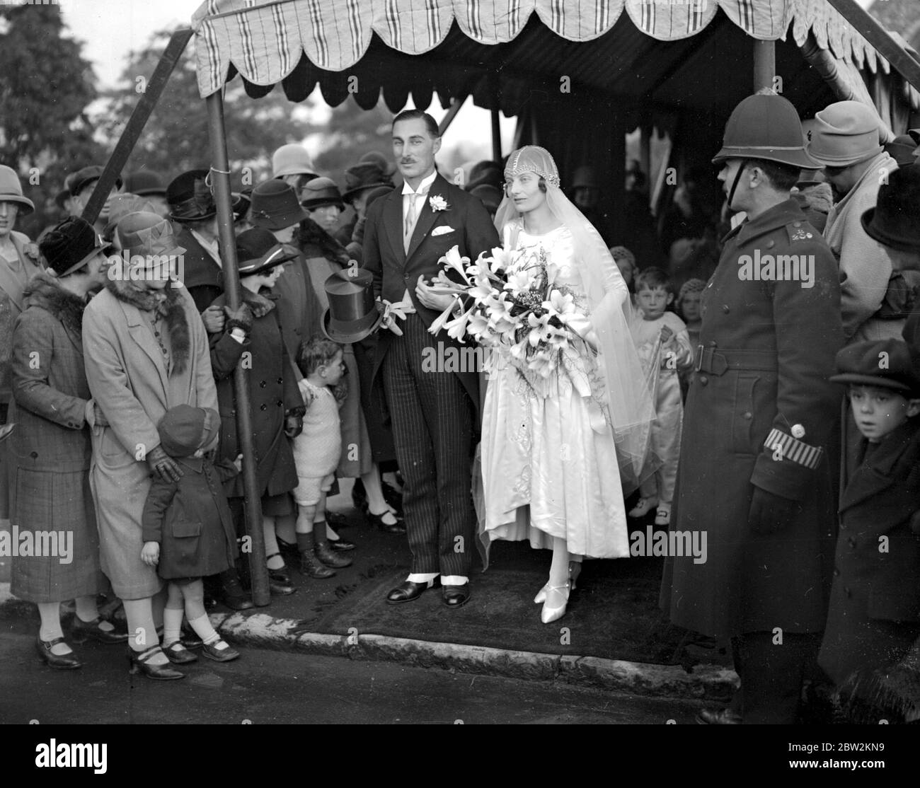 Wedding of Mr Francis Humphrey Bingham, Royal Artillery and Miss Evengeline Elliot at St