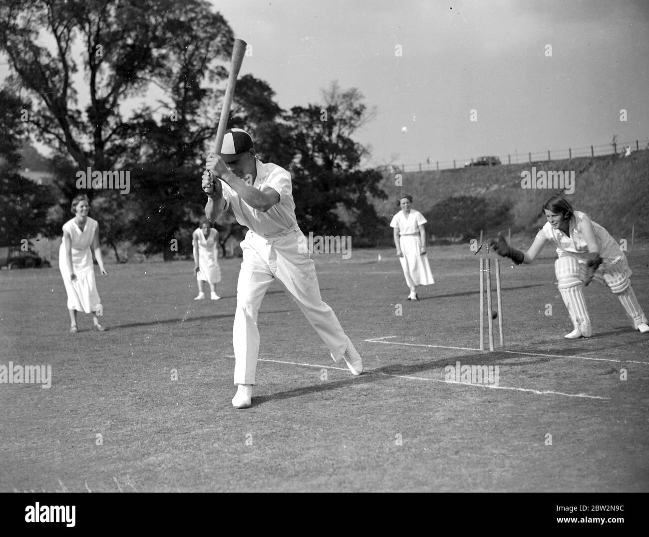 Woman cricket 1930s hires stock photography and images Alamy