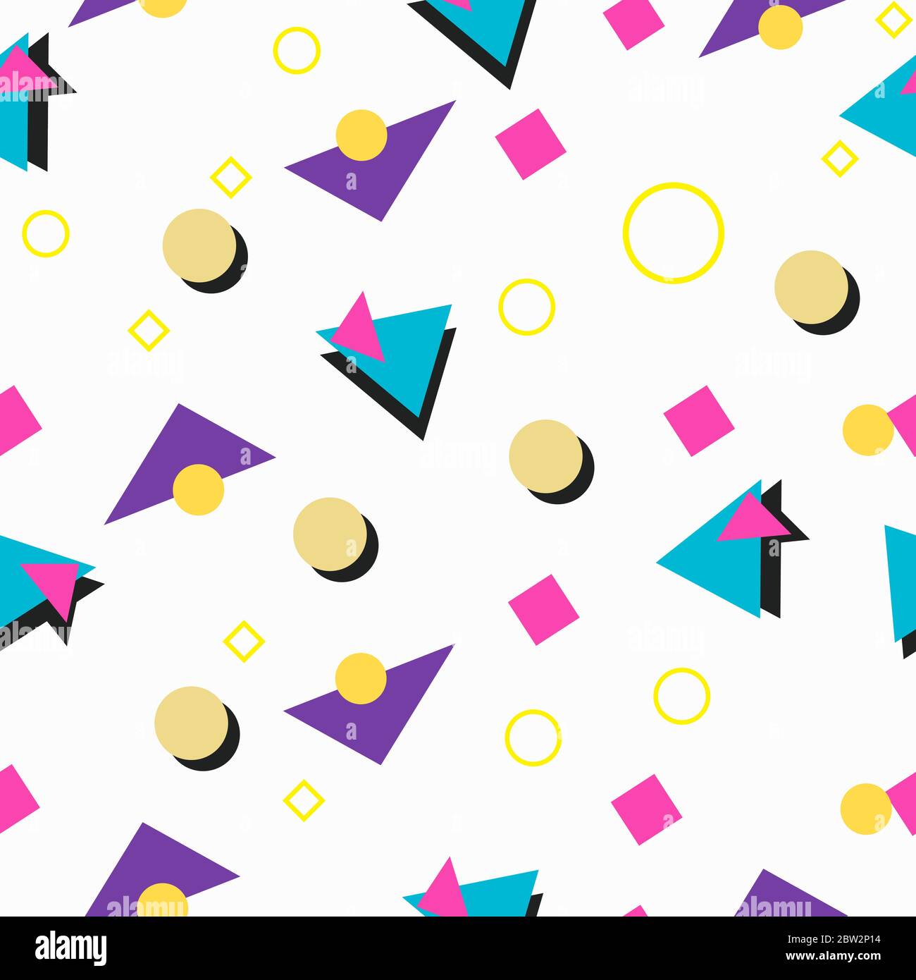 90´s and 80´s Style Seamless Pattern Background Wallpaper Stock Vector  Image & Art - Alamy