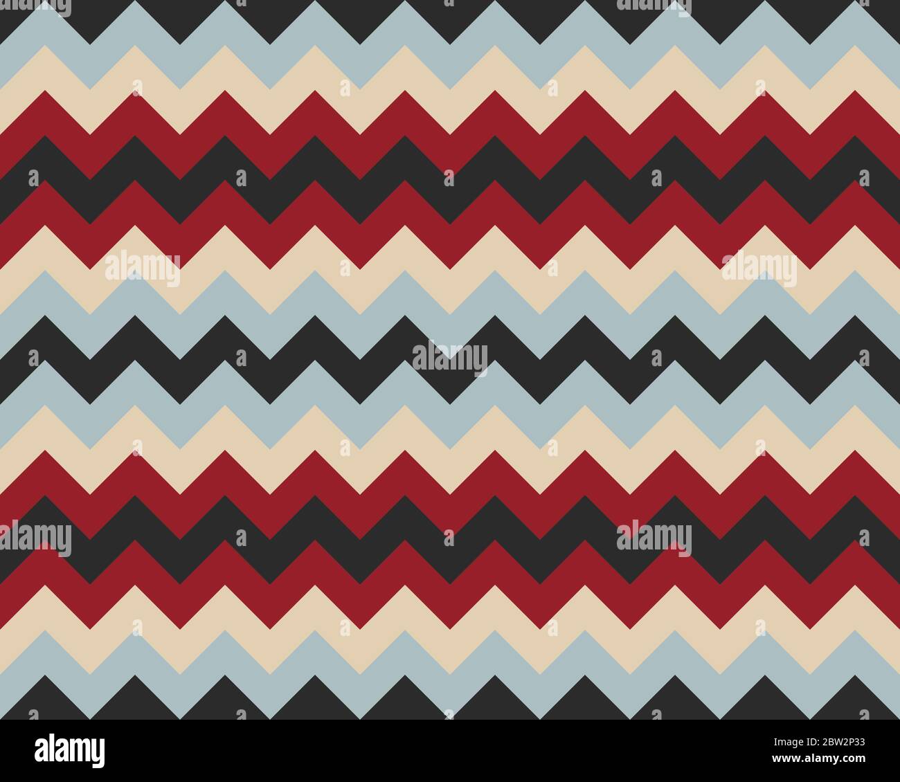  Zigzag pattern seamless. Zig zag background color. Vector abstract ...